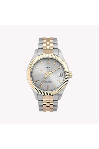 Timex Women's 2t Stainless Steel Watch, Silver Dial | Tw2t87000