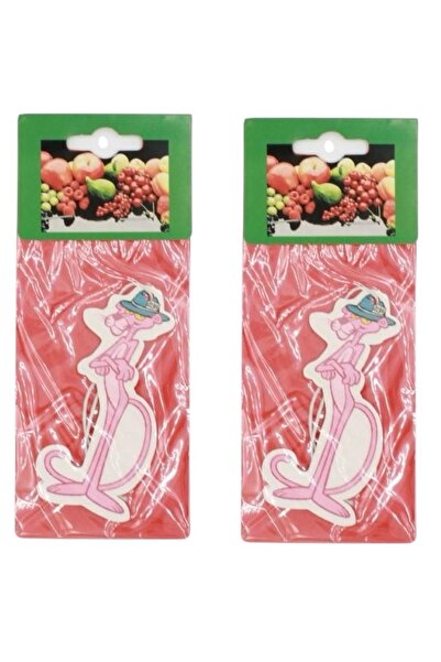 Other Cartoon car air freshener in the shape of the Pink Panther logo, 2 pieces