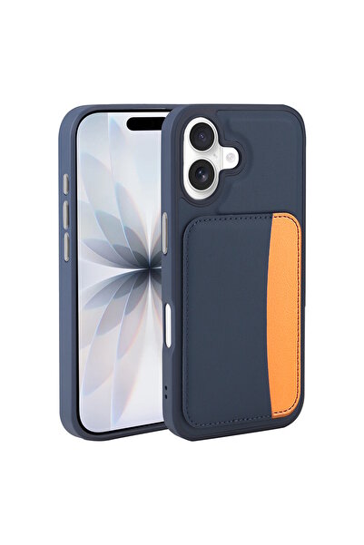 m.tk moveteck iPhone 16 Case with Camera Protection, Card Holder, Wallet, Col...