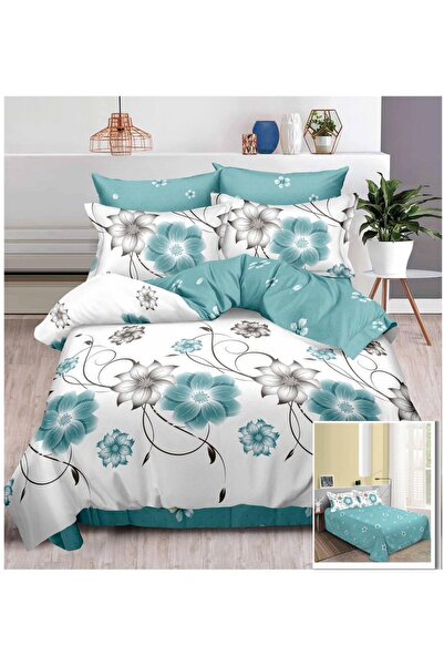 OEM Bed linen, fine cotton 6 pieces, duvet cover 200x230, bed sheet 240x250
