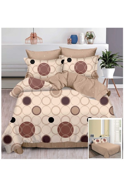 OEM Bed linen, fine cotton 6 pieces, duvet cover 200x230, bed sheet 240x250