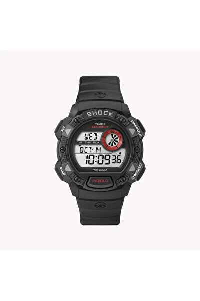Timex Men's Black Resin Watch, Digital Dial | T49977