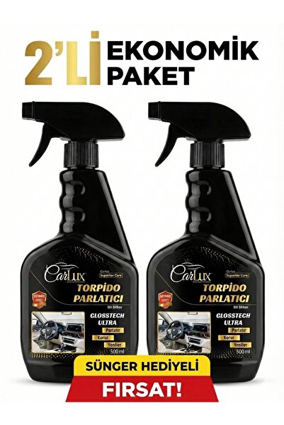 carlux auto care products Torpido Parlatıcı ve Yenileyici Süt Silikonlu 2'li ...