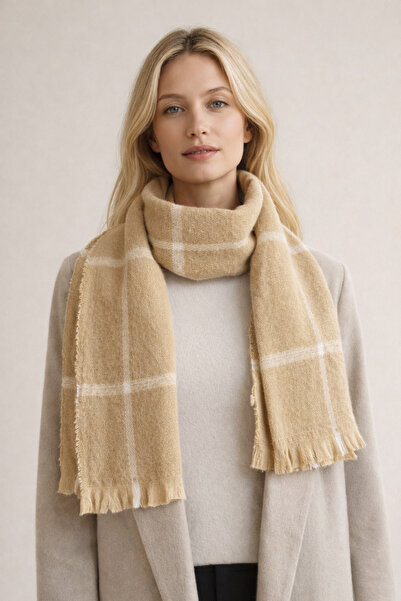 Şirin Giyim Aksesuar Eșarfă în carouri cu model pătrat pentru femei - șal de ...