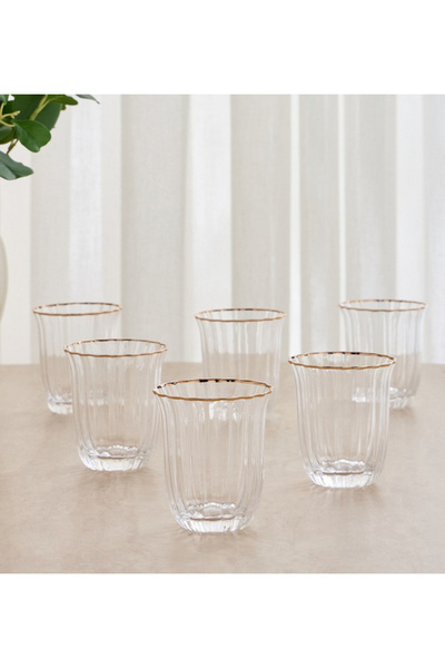 Generic Raqiya 6-Piece DOF Glass Set - 280 ml