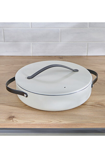 Generic Pristine Aluminium Non-Stick Pot - 28 cm