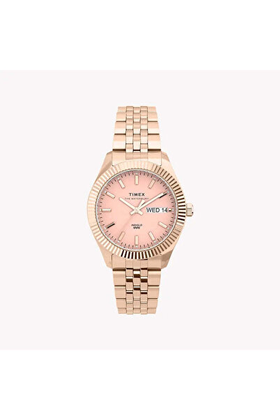 Timex Women's Rose Gold Watch, Pink Dial | Tw2u78400