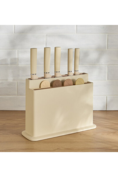 Generic Charlie 9-Piece Knife and Cutting Board Set with Block