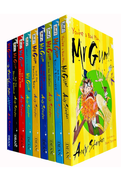 Egmont Usa Colecția Mr Gum Humour, set de 9 cărți