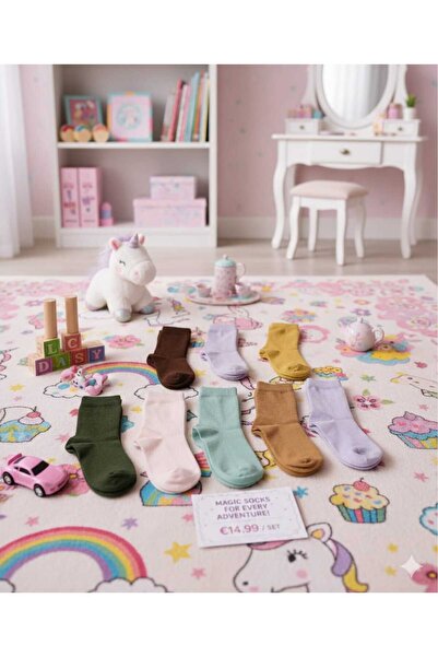 Armis 3 Pairs of Men's Baby & Kids Patterned Socks