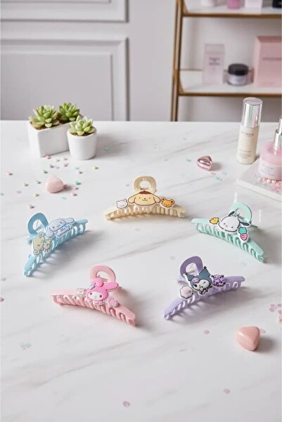 Hello Kitty Lisanslı Pençe Saç Tokası