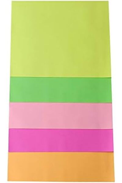 Nacario ورق تصوير فلورسنت ملون مقاس A4 من NrcrioShop، 50 ورقة، رقم 1201248