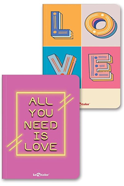 Nacario مجموعة دفاتر نركريوشوب للعشاق 2 لي آي لوف 1201248