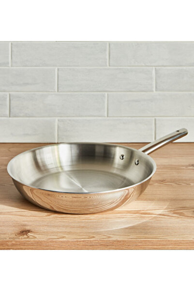 ARGENT Tripro Tri-Ply Stainless Steel Induction Base Fry Pan - 32 cm