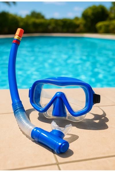 Janva Yeni Model Snorkel Seti Genç ve Yetişkinler için Ayarlanabilir Dalış Su...