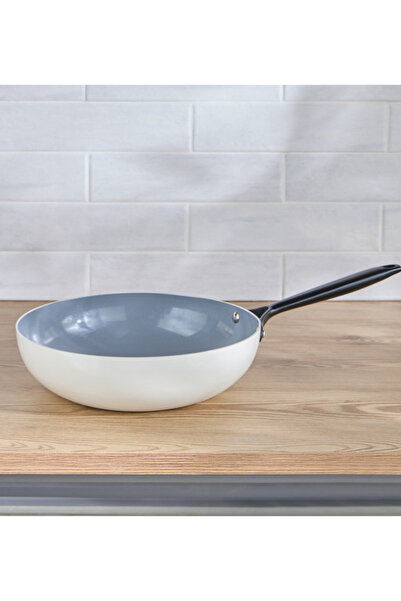 Generic Pristine Aluminium Non-Stick Wok - 28 cm