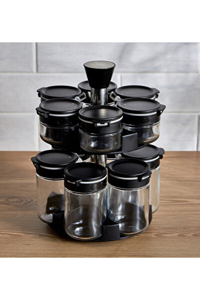 Generic Tasty 12-Piece Jar and Rack Set