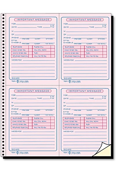 Nacario دفتر هاتف NrcrioShop TOPS، غلاف حلزوني، 2 قطعة، ذاتي الكتابة، أبيض ول...