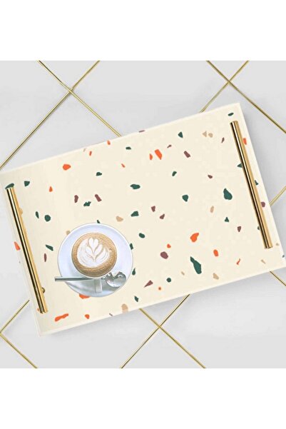 Generic LOWHA Decorative Acrylic Serving Tray