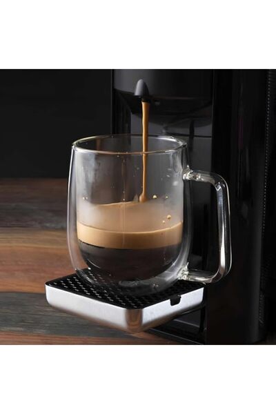 Nacario كوب نركريوشوب مزدوج الجدار من البوروسيليكات |   معزول حرارياً كوب شاي...