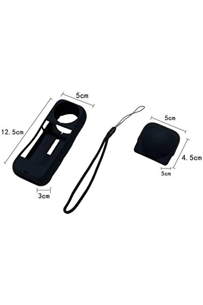 Yıldızan Storesellm insta 360 x4 uyumlu Silikon kılıf Koruma Kılıfı soft case...