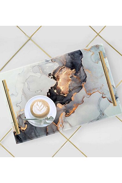 Generic LOWHA Decorative Acrylic Serving Tray