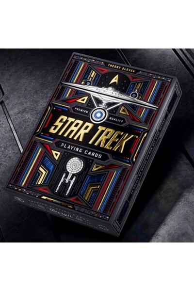 Theory11 Star Trek Dark Edition Black Oyun Kartı