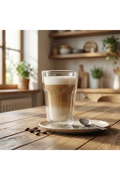 Nacario كوب زجاجي مزدوج الجدار من NrcrioShop، خيارات 200 مل و250 مل و350 مل، ...