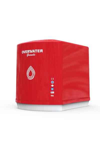 OverWater Grande 12 Aşamalı 12 Lt. Çelik Tanklı Kapalı Kasa Pompasız Su Arıtm...