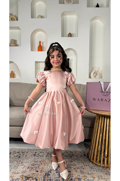 Warazan Elegant dress with bows for princesses