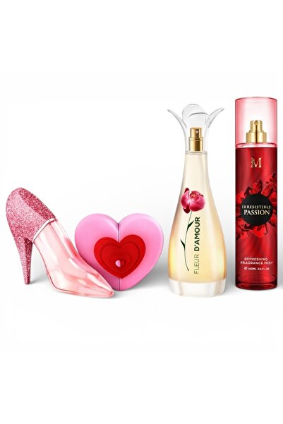 Montage Brands 🌸 – Комплект дамски парфюми 4x100 мл