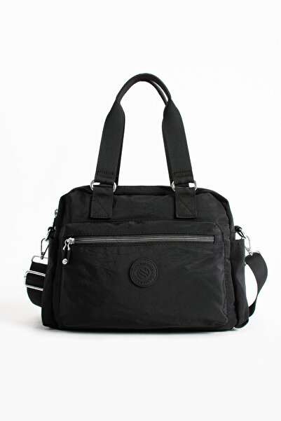 Sanmorris 4018 Women's Parachute Fabric 4-Compartment Crossbody Hand and Shou...