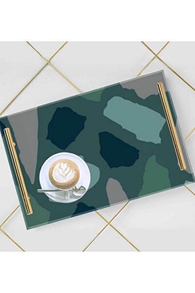 Generic LOWHA Decorative Acrylic Serving Tray