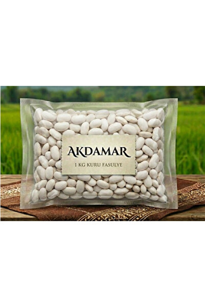 AKDAMAREKOGROSS Akdamar 1 Kg İri Dermason Kuru Fasulye - Çabuk Pişen (Kabuk A...