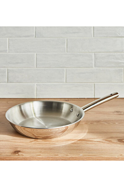 Generic Argent Tripro Tri-Ply Stainless Steel Induction Base Fry Pan - 28 cm