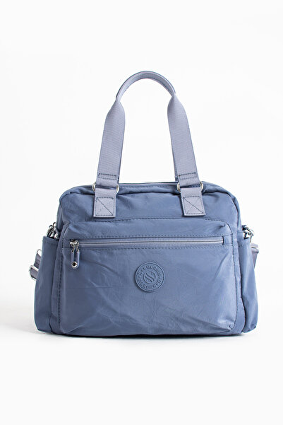 Sanmorris 4018 Women's Parachute Fabric 4-Compartment Crossbody Hand and Shou...