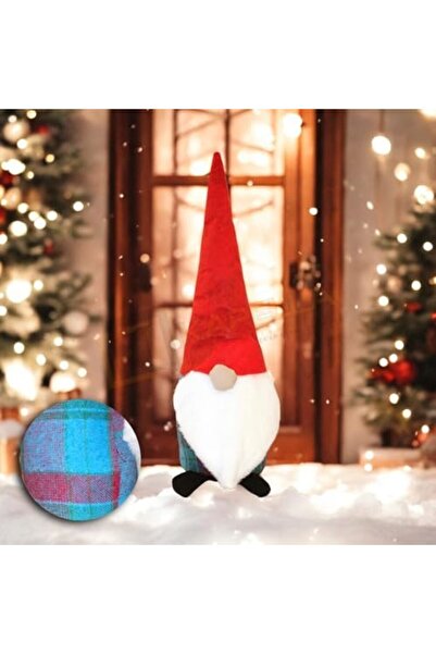 Nacario Nrcrioshop New Year's Eve Santa Claus Decorative Figurine Blue Green ...