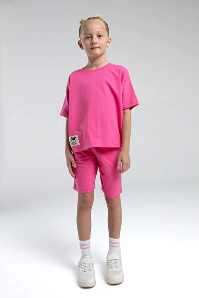 Rolypoly Anne Kız Bermuda Takım İki İplik Örme Kumaş