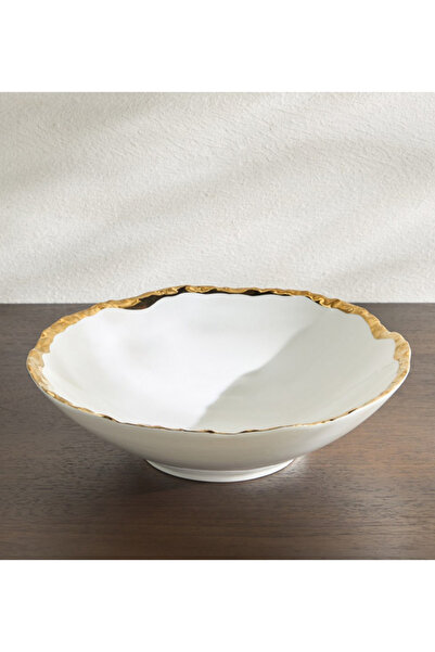 Generic Dahab Porcelain Serving Bowl - 28 cm