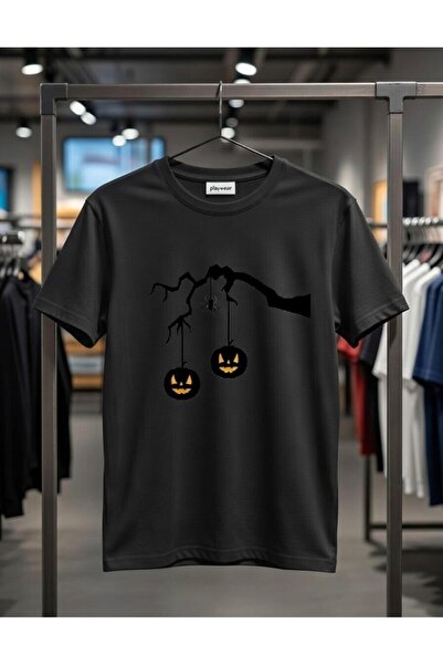 playwear PLAY WEAR Unisex Χαλαρή Εφαρμογή ASILI BAL KABAĞI Μπλουζάκι με στάμπ...