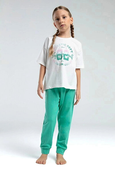 Rolypoly Σετ πράσινη πιτζάμα για κορίτσι