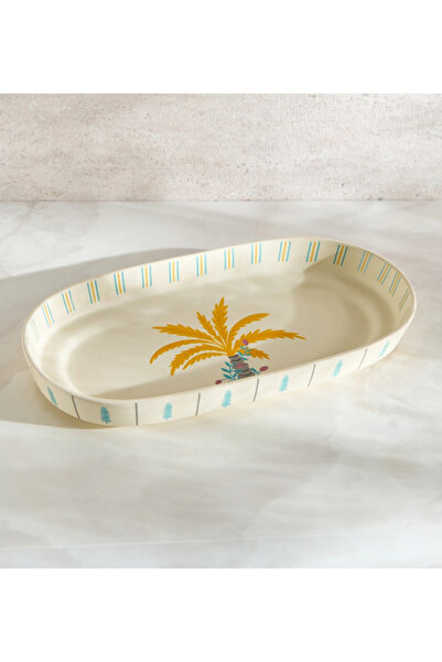 HOMESTEAD Bedouin Stoneware Serving Platter