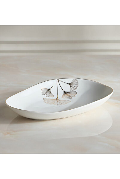 Gingko طبق تقديم من البورسلين