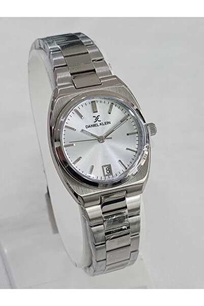 Daniel Klein Çelik kordonlu, metalik, takvimli, 3 ATM su geçirmez kadın kol s...