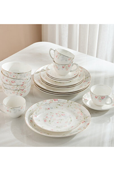 Mabel 20-Piece New Bone China Dinner Set - Serves 4