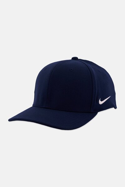 Nike Men Embroidered Logo Swoosh Flex Cap, Navy