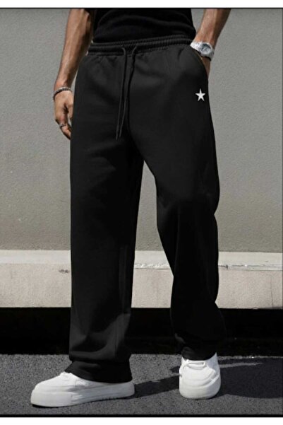 Brannd sport Brannd Man Oversize Stripe Detailed Star Print Comfortable Fit S...