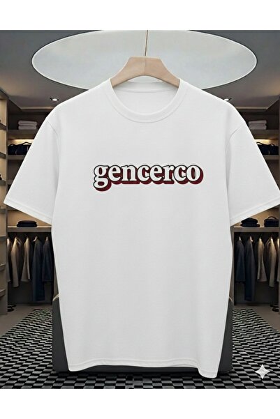 gencerco {gencerco} Tricou supradimensionat premium cu imprimeu