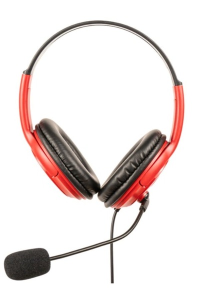 Log electronics H10 Gaming Headset For PC, PS4, Mobile - Red