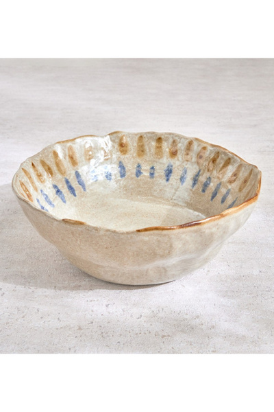 Generic Asul Stoneware Serving Bowl - 22 cm